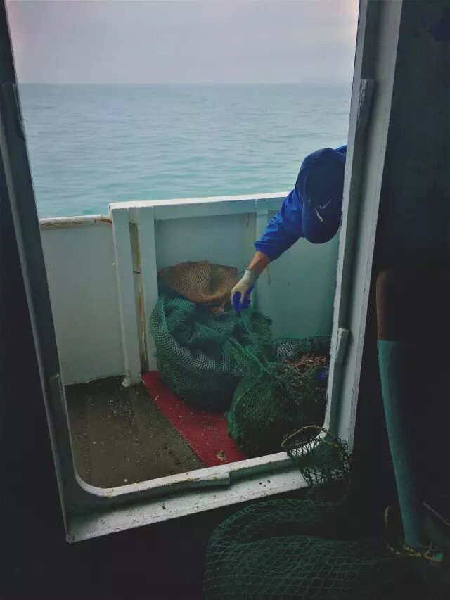 舟山船上