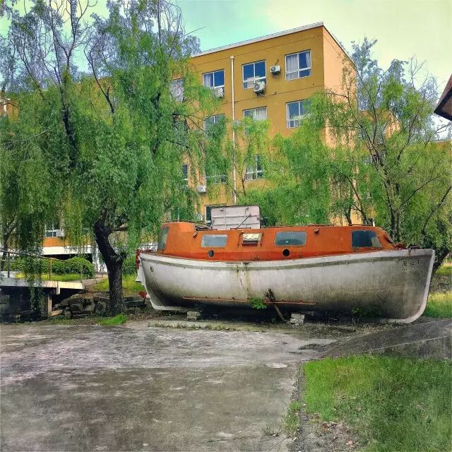 宁波大学校园内